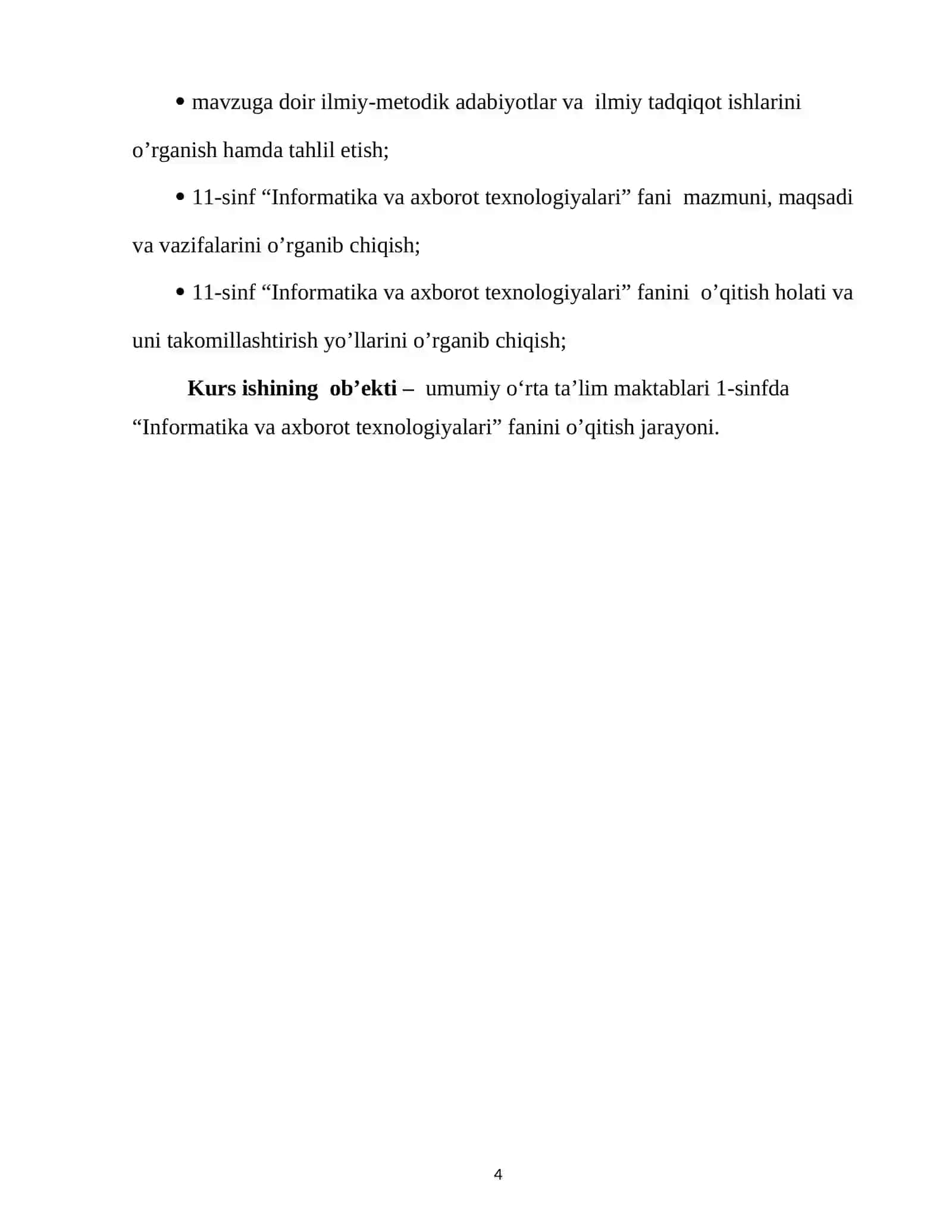 11-sinf Informatika va axborot texnologiyalari fanidan elektron o‘quv-uslubiy majmua yaratish metodikasi 4