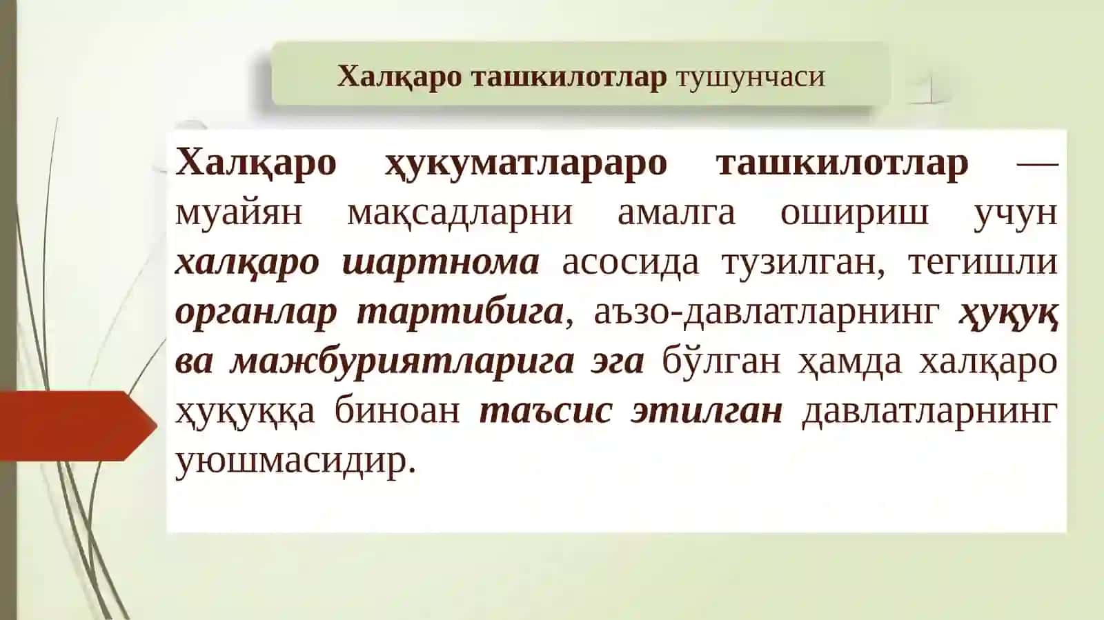Халқаро ташкилотлар ҳуқуқи 4
