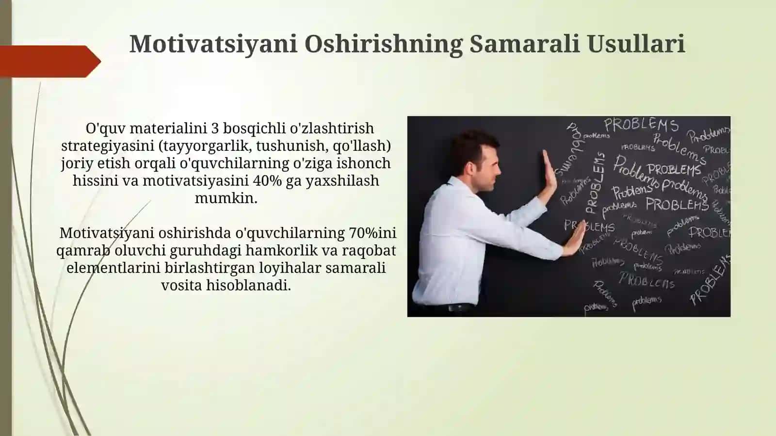 Ta'lim Jarayonida Motivatsiyani Tashxislash 4