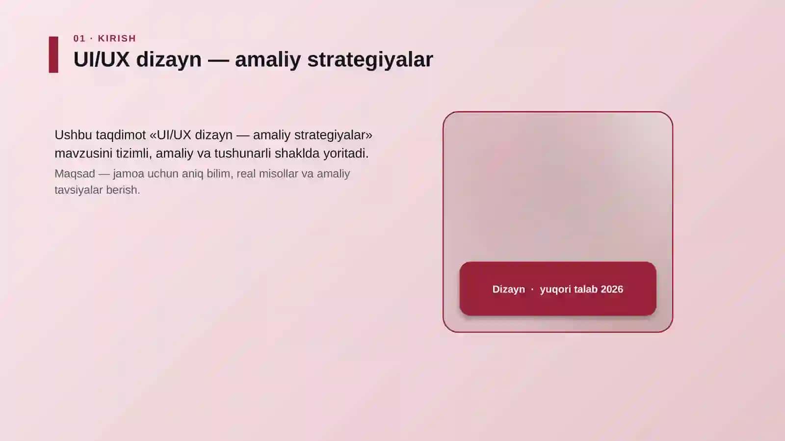 UI/UX dizayn — amaliy strategiyalar 4