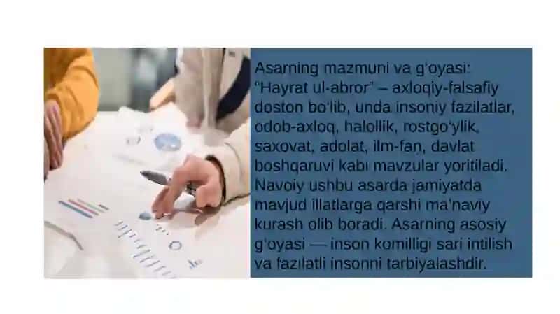 Hayrat ul-abror ("Yaxshi insonlar hayratlari") 4