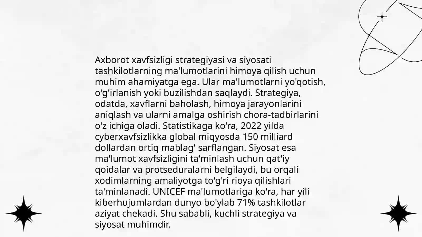 Axborot xavfsizligini ta'minlash qonunchiligi 4