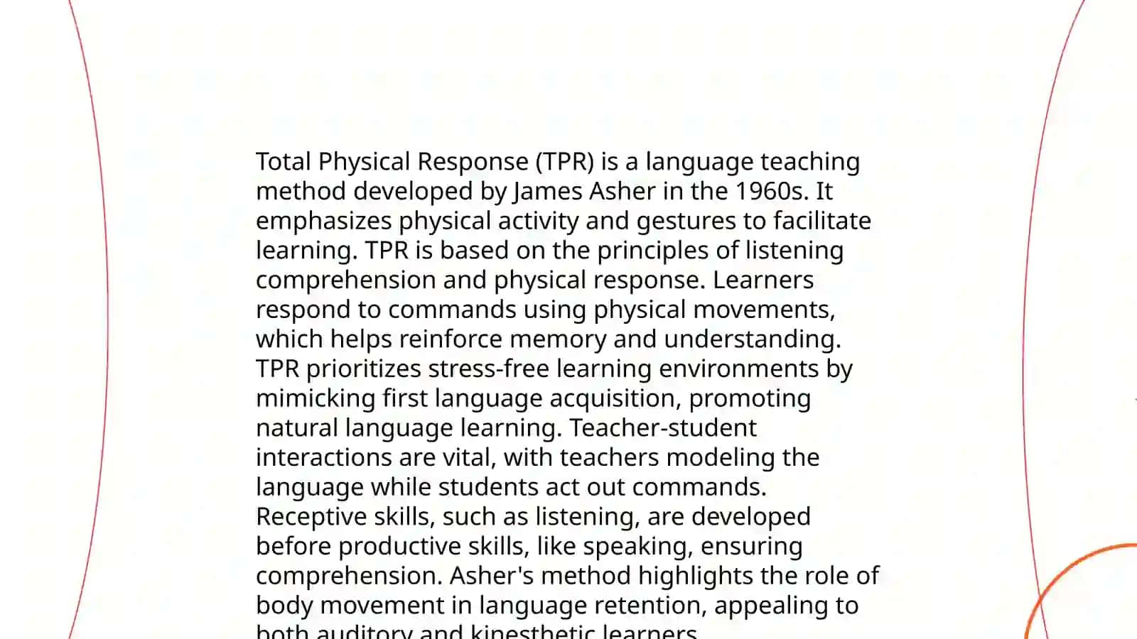 Total Physical Response 4