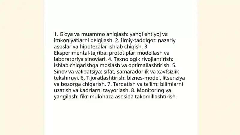 Innovatsion bilimlarning nazariy asoslari 4
