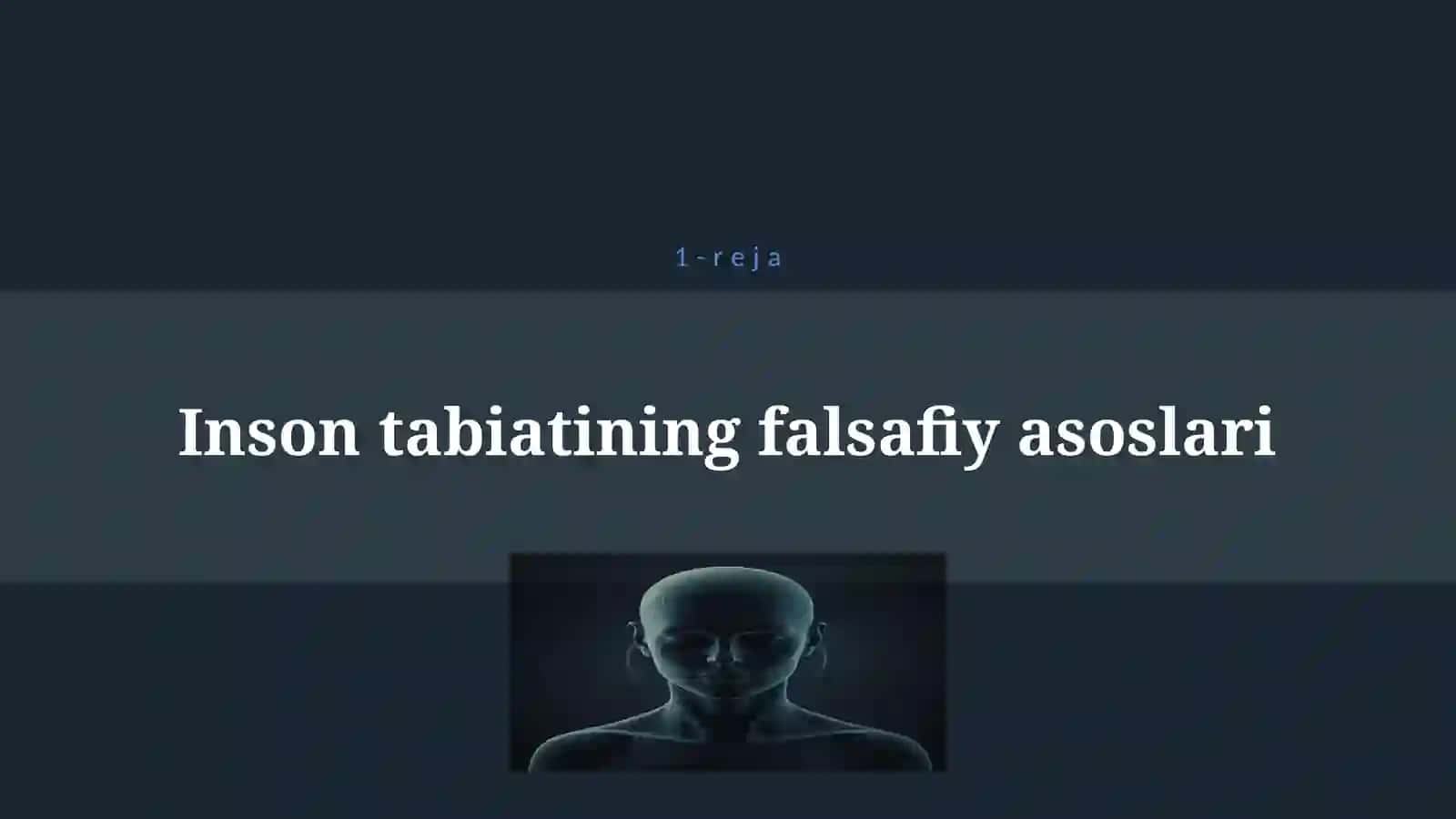 SHARQ VA G’ARB FALSAFASIDA INSON ANTROPOLOGIYASI 4