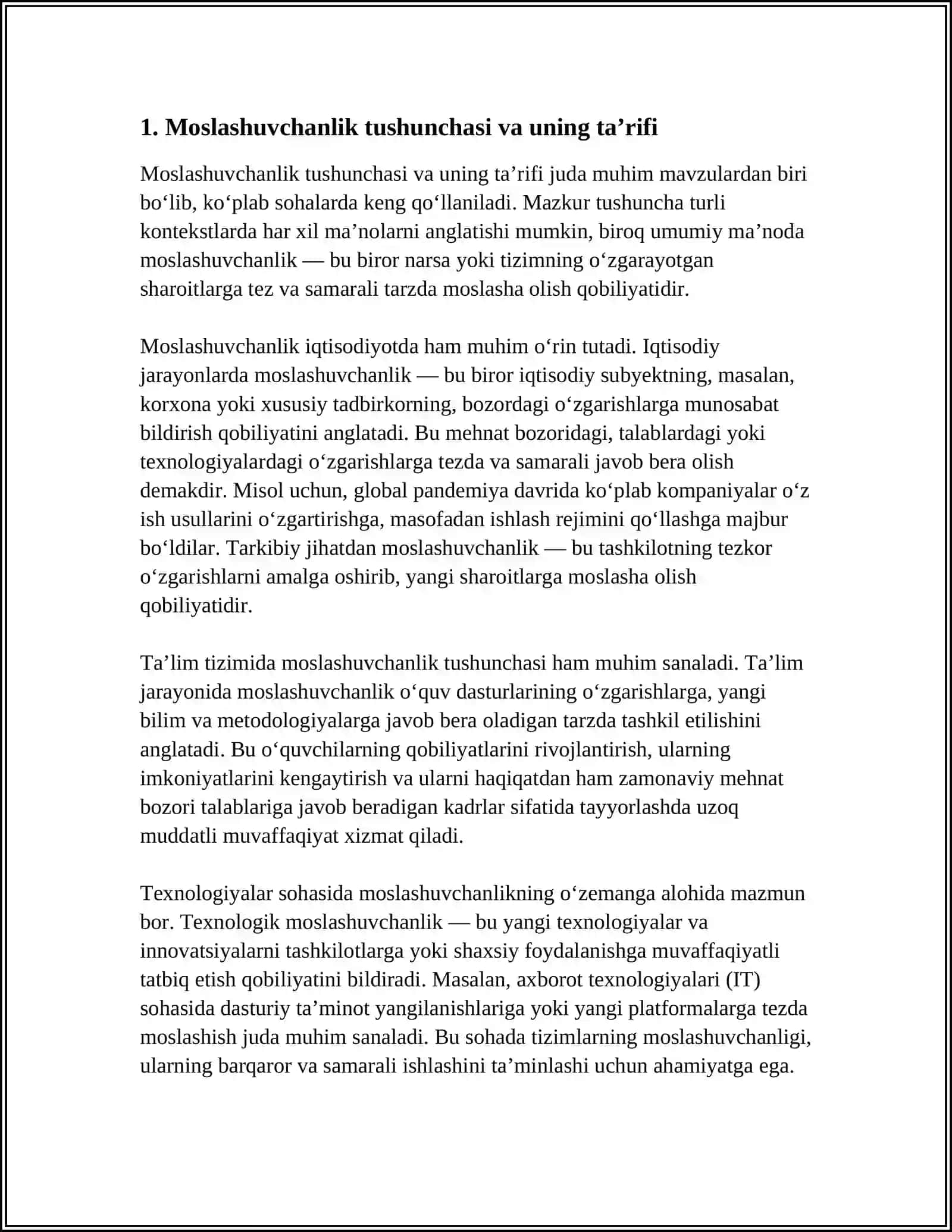 MOSLASHUVCHANLIK HOLATLARIDA BOSHLANGʻICH MAKTAB YOSHIDAGI BOLALARNING SHAXSIY XUSUSIYATLARI 4
