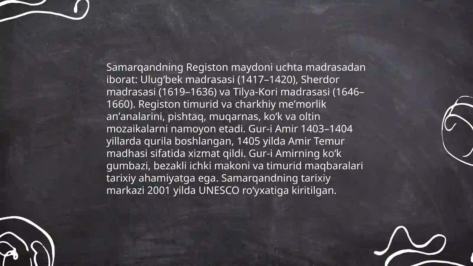 O'zbekiston madaniy meroslari 4