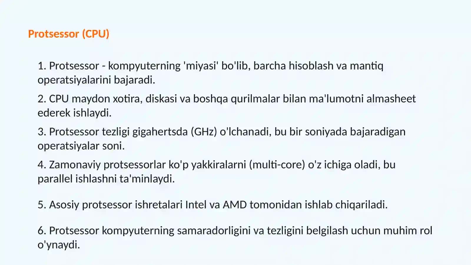 KOMPYUTERNING UMUMIY TUZILISHI 4