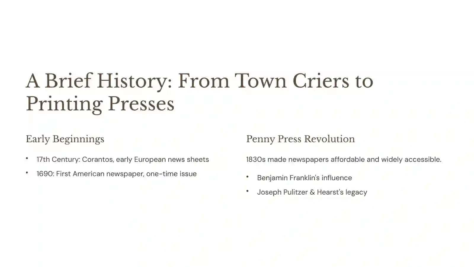 Newspapers Style 4