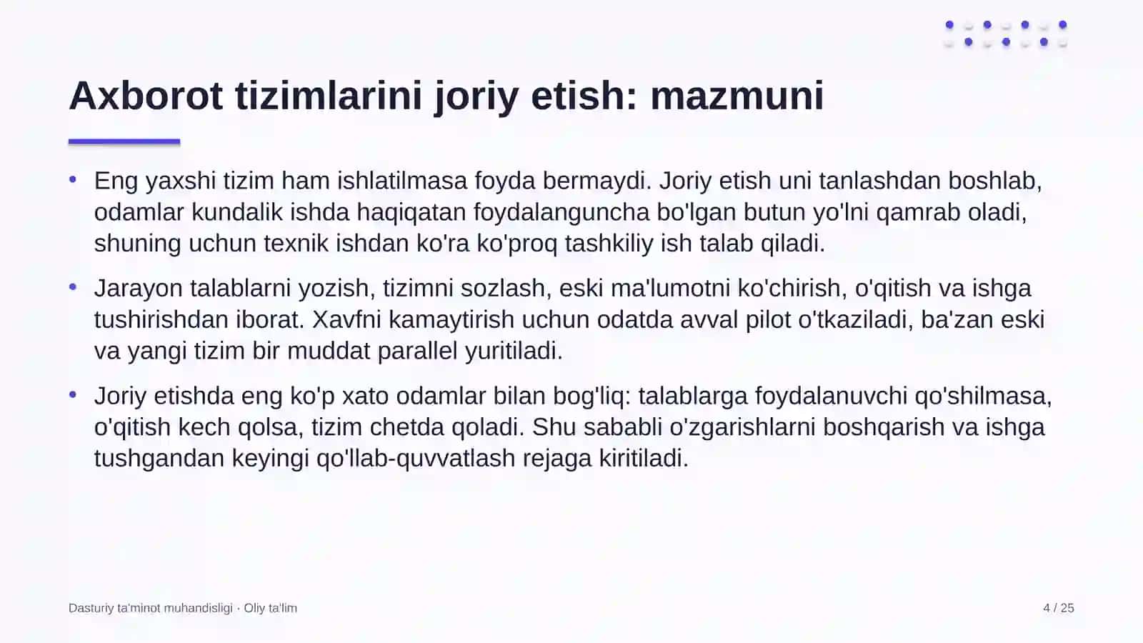 chorvachilik xo'jaliklarida axborot tizimlarini joriy etish 3089 4