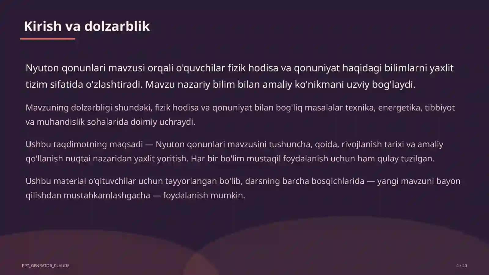 Nyuton qonunlari (9-sinf) 4