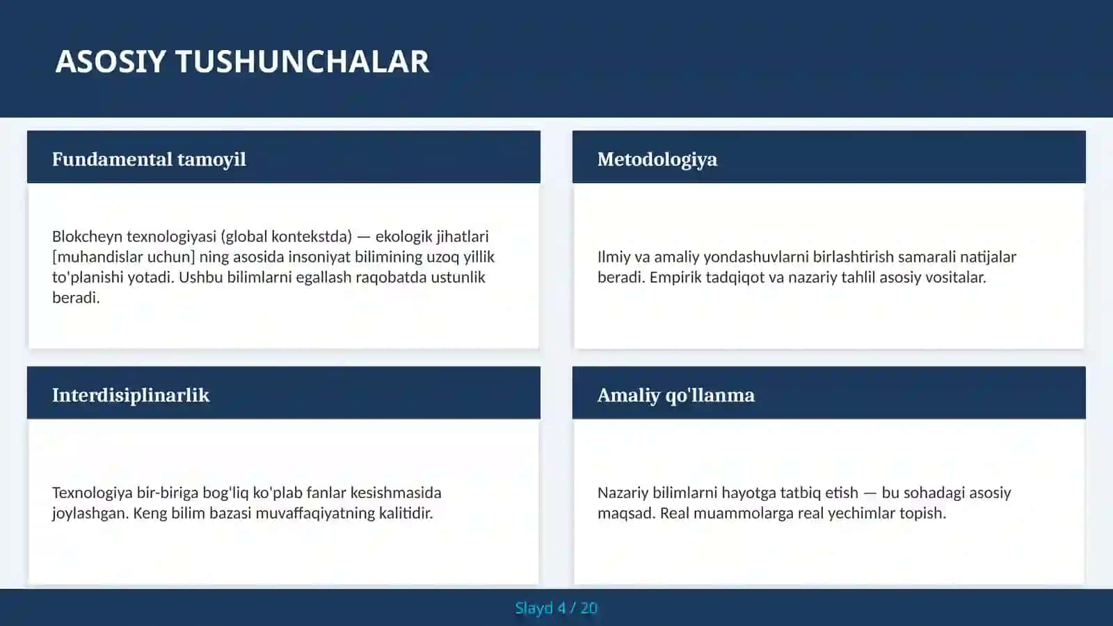 Blokcheyn texnologiyasi (global kontekstda) — ekologik jihatlari [muhandislar uchun] 4