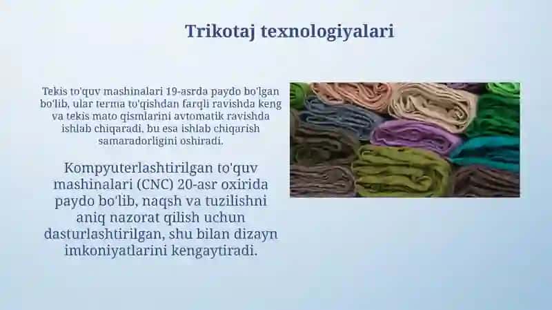 Trikotaj Mahsulotlari 4
