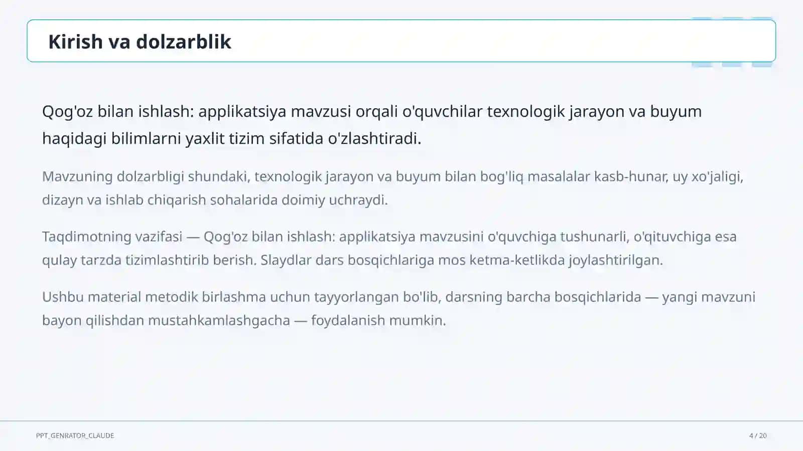 Qog'oz bilan ishlash: applikatsiya (1-sinf) 4