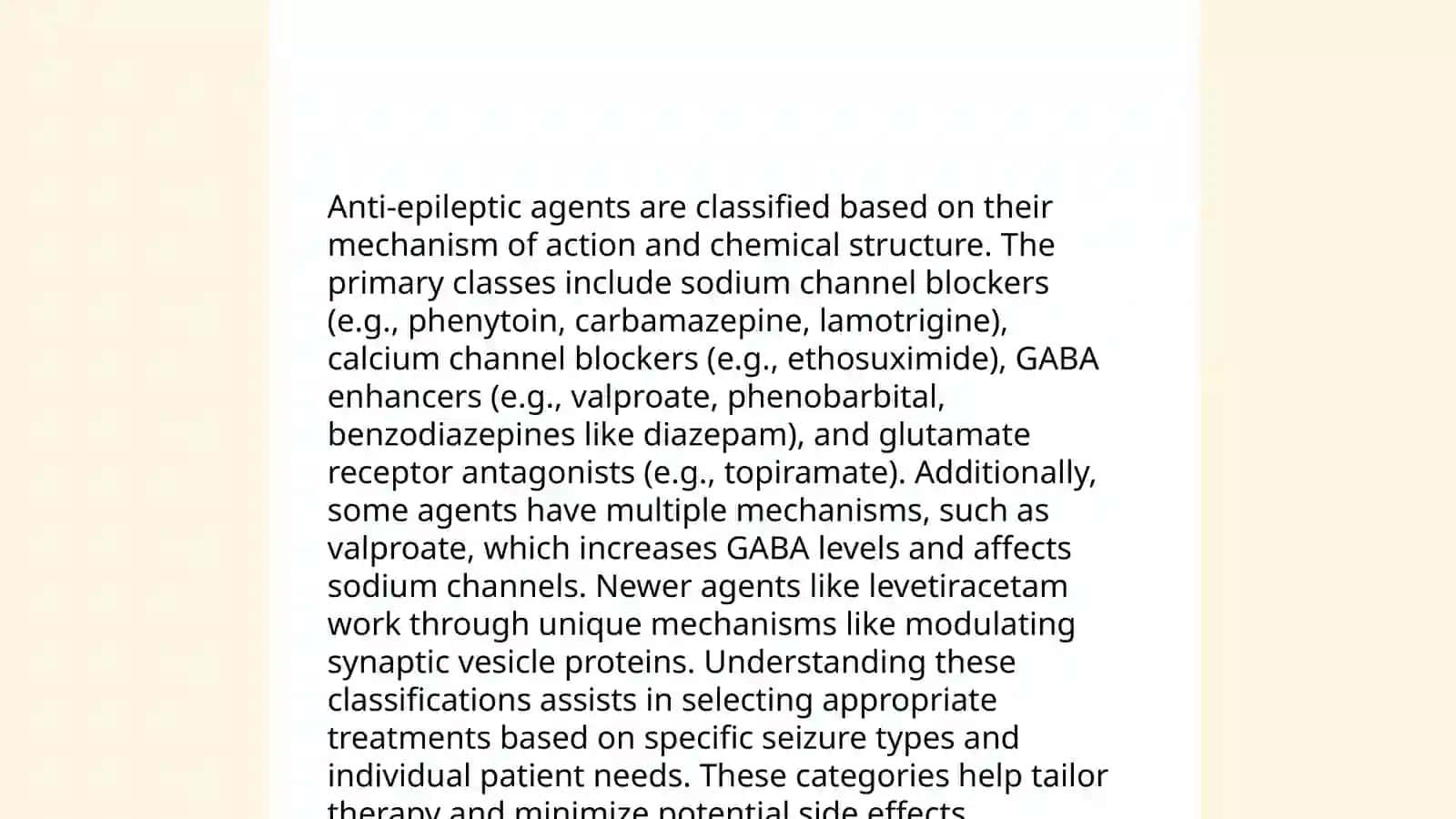 Anti-epileptic agents 4