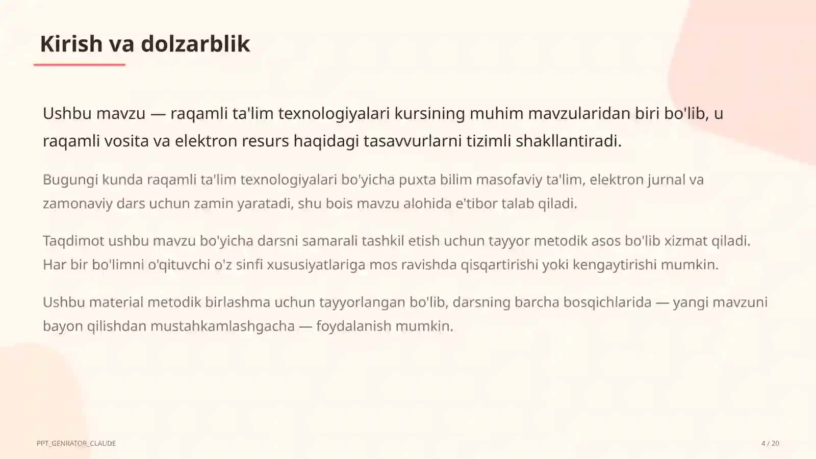 Ta'limda Telegram-botlar va kanallardan foydalanish 4
