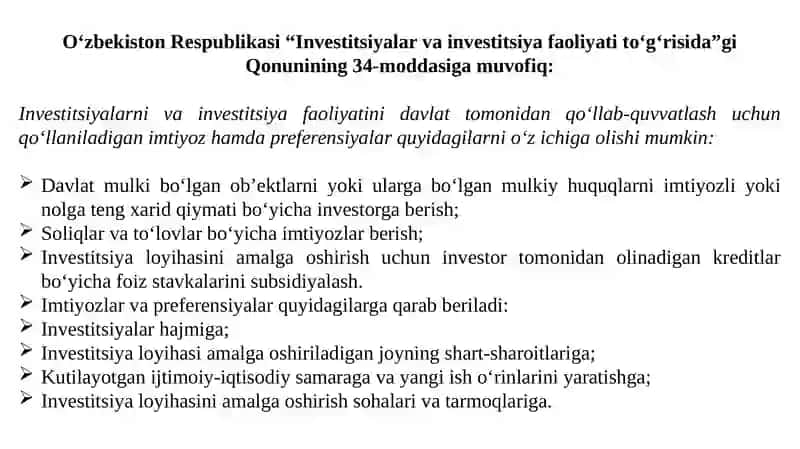 INVESTISIYA FAOLIYATIGA TASIR ETUVCHI OMILLAR 4