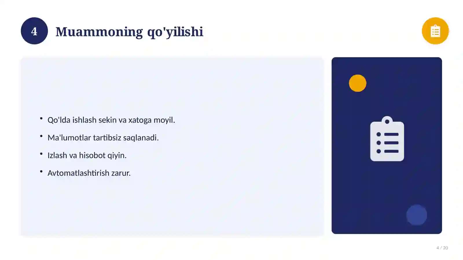 Dasturlash asoslari: nazariy asoslari, integratsion yondashuvda (Glossariy va atamalar tahlili) 4
