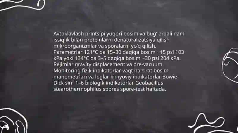 Tibbiyotda zamonaviy sterilizatsiya usullari 4