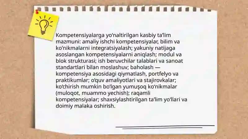 Kasbiy taʼlim mazmuni va texnologiyalari 4