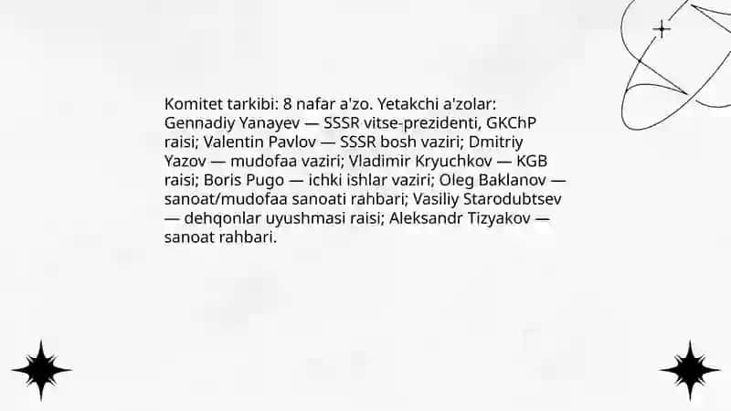 Favqulodda holat davlat qo'mitasi 4