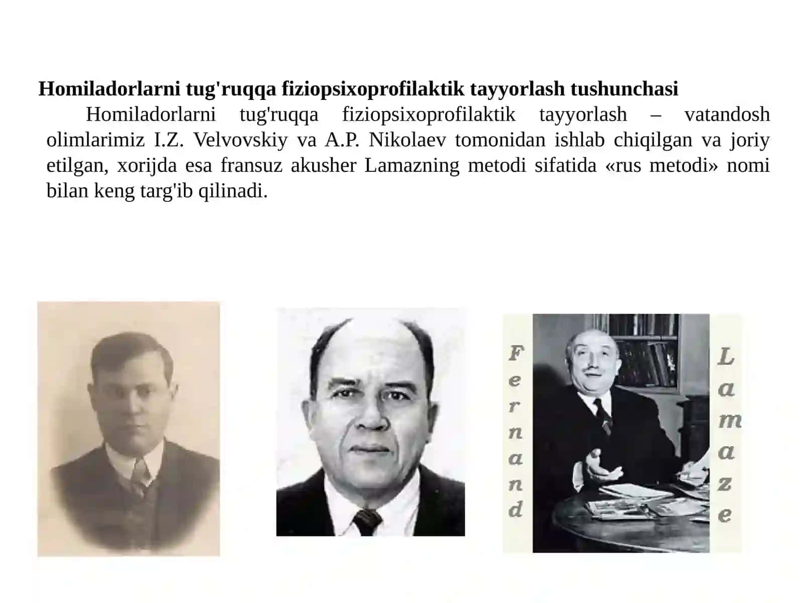 Akusherlik amaliyotida tug'ruqqa tayyorgarlik 4