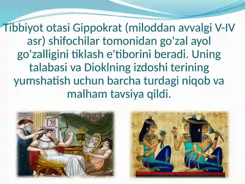 Zamonaviy tibbiyotda kosmetologiyaning tutgan o’rni. 4