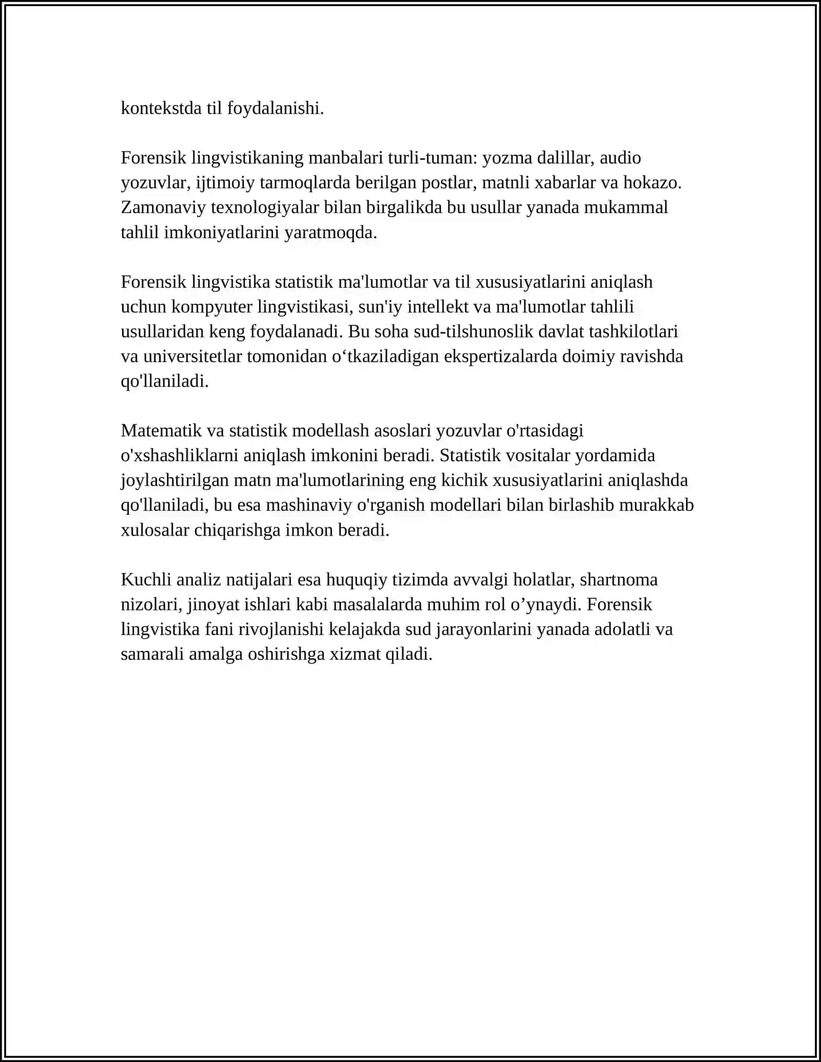Forensik lingvistika 4