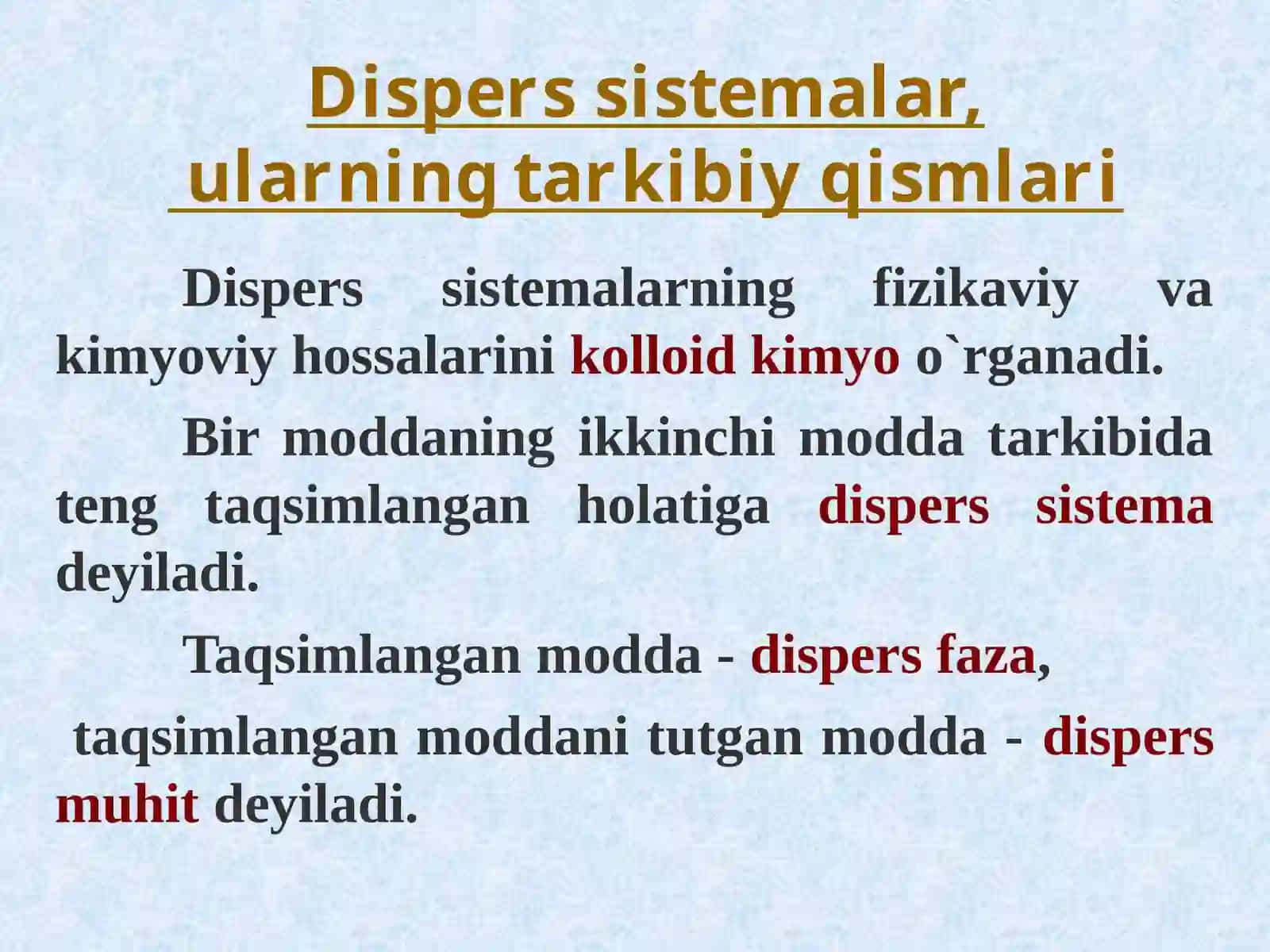Dispers sistemalar 4