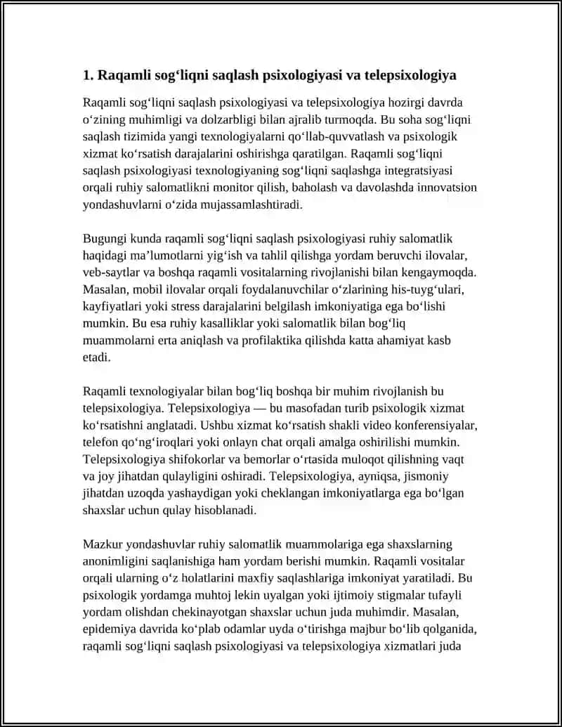 SOGʻLIQNI SAQLASH PSIXOLOGIYASI YANGI ILMIY YOʻNALISH 4