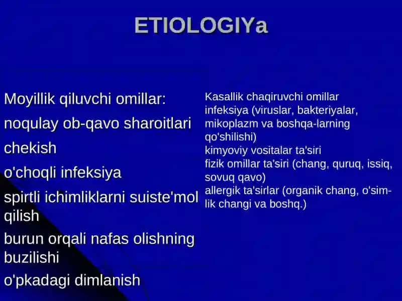 O`TKIRVASURUNKALI BRONXITLAR 4