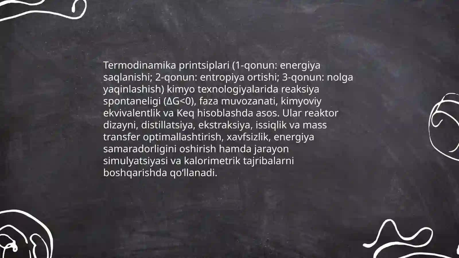 Fizikaviy kimyo fanini zamonaviy tahlil usullarini orgatishdagi hamda kimyo texnologiya sohalarini rivojlantirishdagi o'rni 4