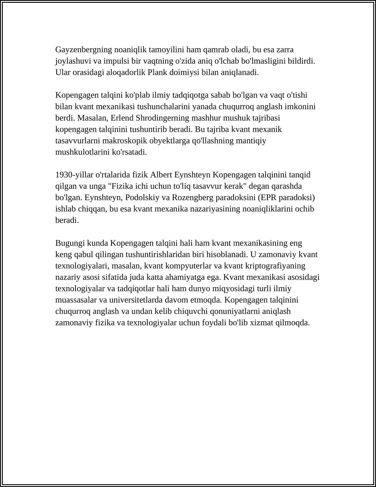 KOPENGAGEN TALQINI 4