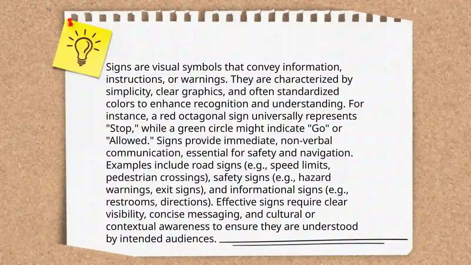 Make a report describing the difference bet ween sign and symptom.Provide different examples in different situations 4