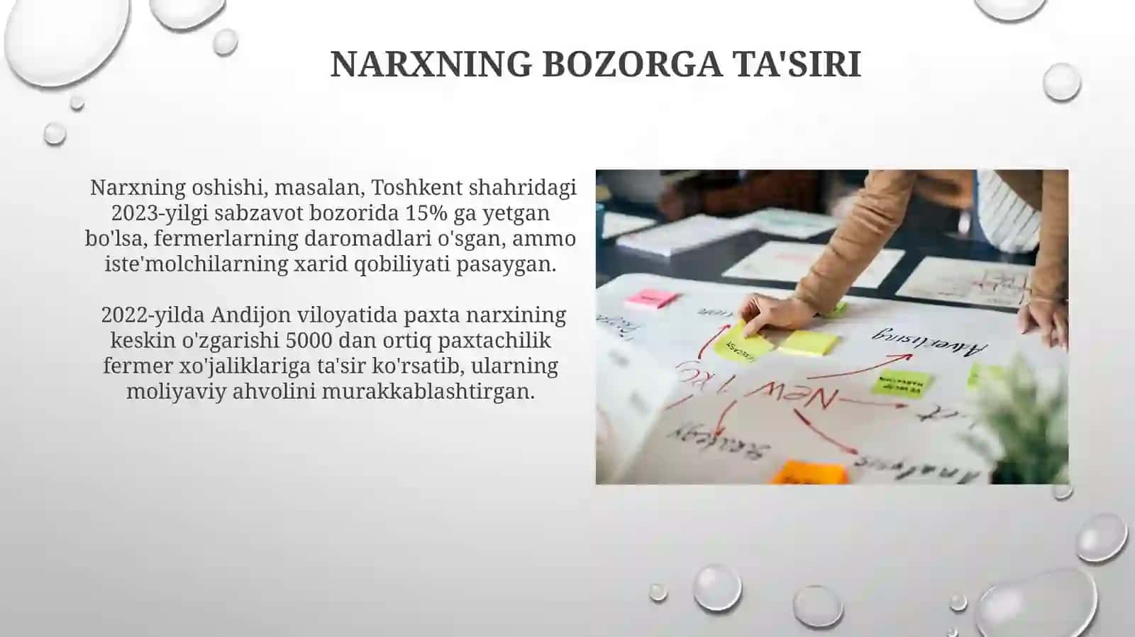 Narxning mohiyati va shakllanishi. Tadbirkorlik faoliyati va uning shakillari 4