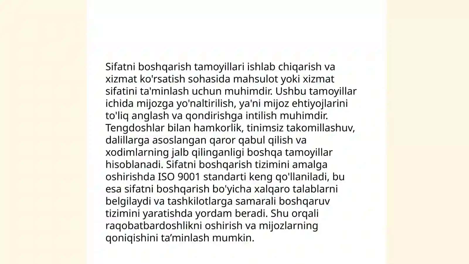 Standartlarning maqsadlari va tamoyillari 4