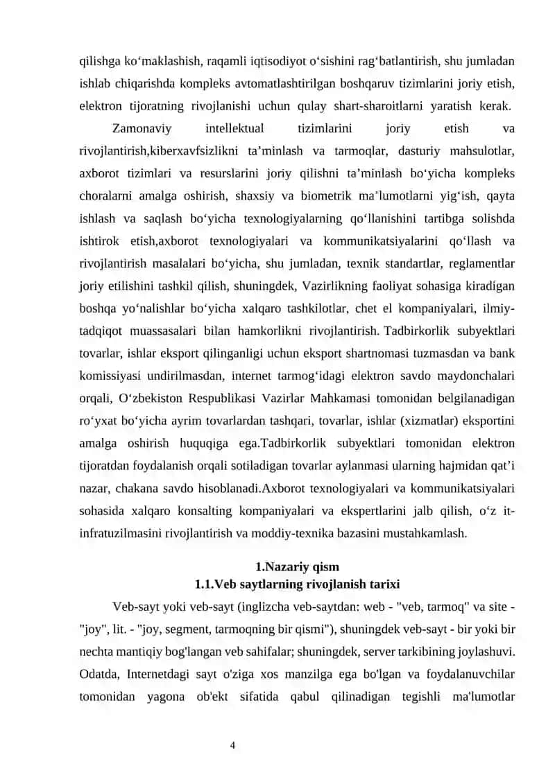 Yangiliklar berib borish uchun platforma 4