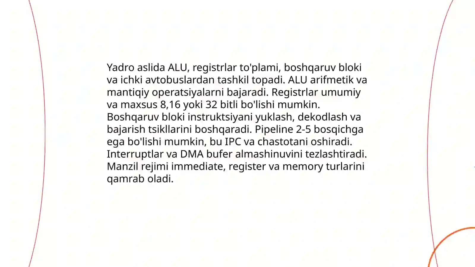 Mikrokontroller arxitekturasi 4