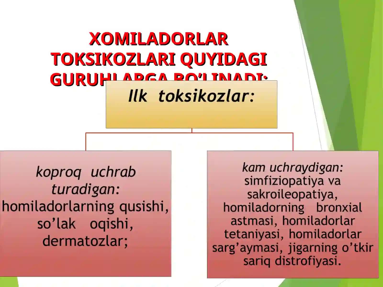 Pre eklampsiya;Toksikoz 4