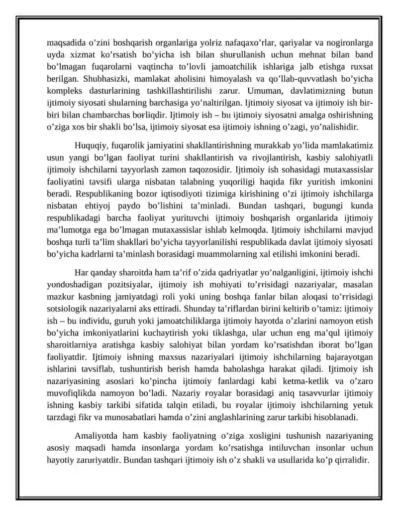 IJTIMOIY SOHANI RIVOJLANTIRISHGA YO‘NALTIRILGAN AHOLI BANDLIGI VA REAL DAROMADLARINI IZCHIL OSHIRIB BORISH, SOG‘LIQNI SAQLASH TIZIMINI TAKOMILLASHTIRISH, 4