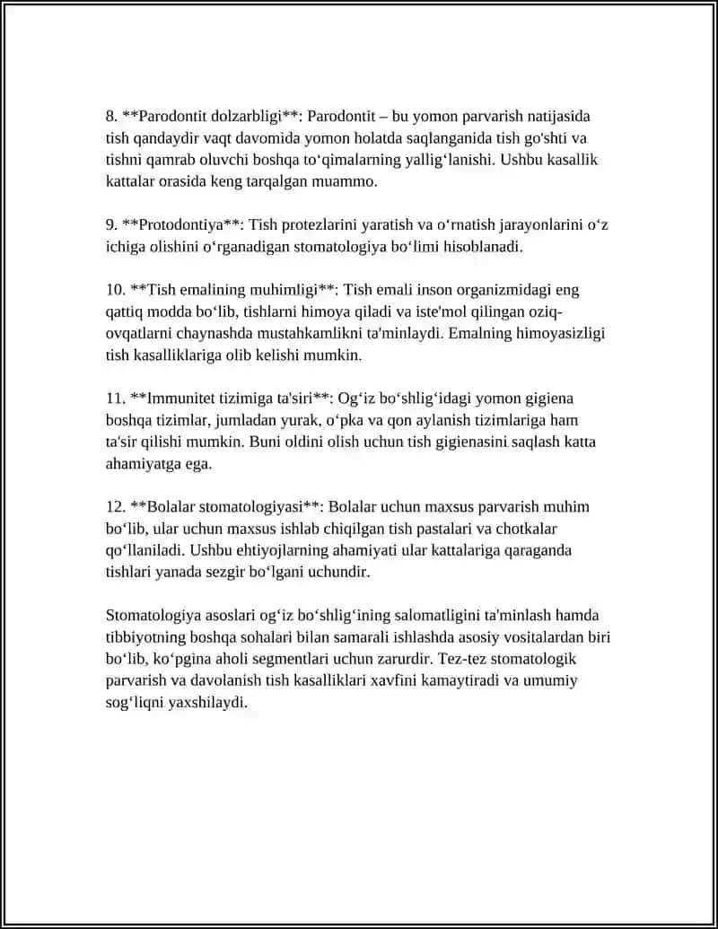 DENTISTRY 4