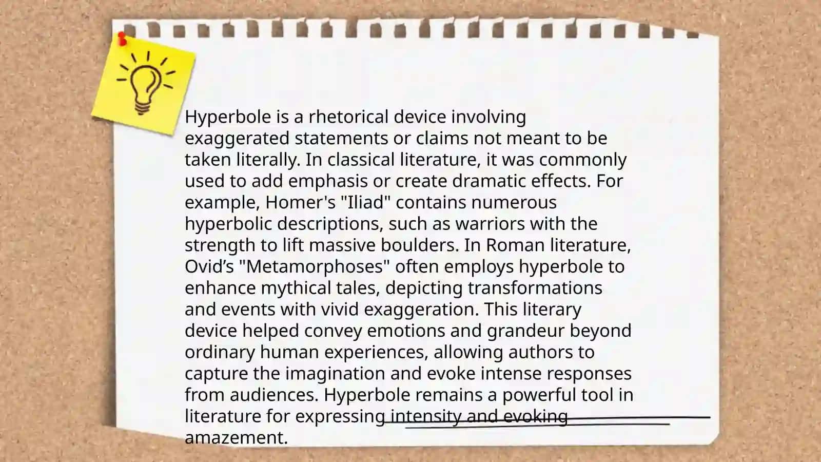 Comparative study of epithet oxymoron hyperbole 4