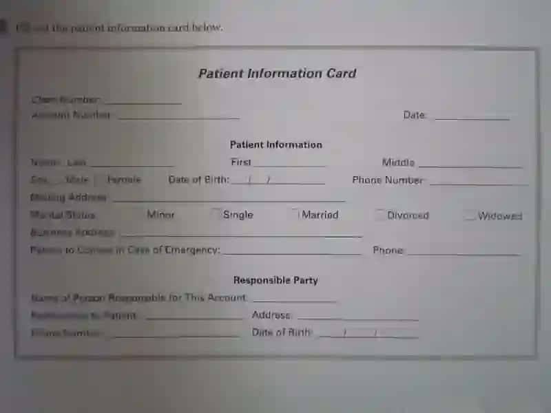 MEDICAL HISTORY 4