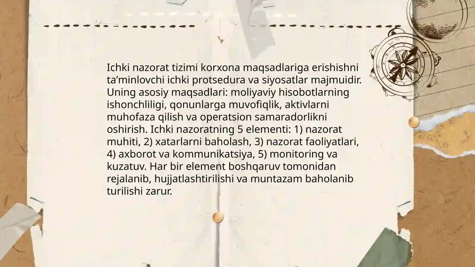 Ichki audit va korporativ boshqaruv 4