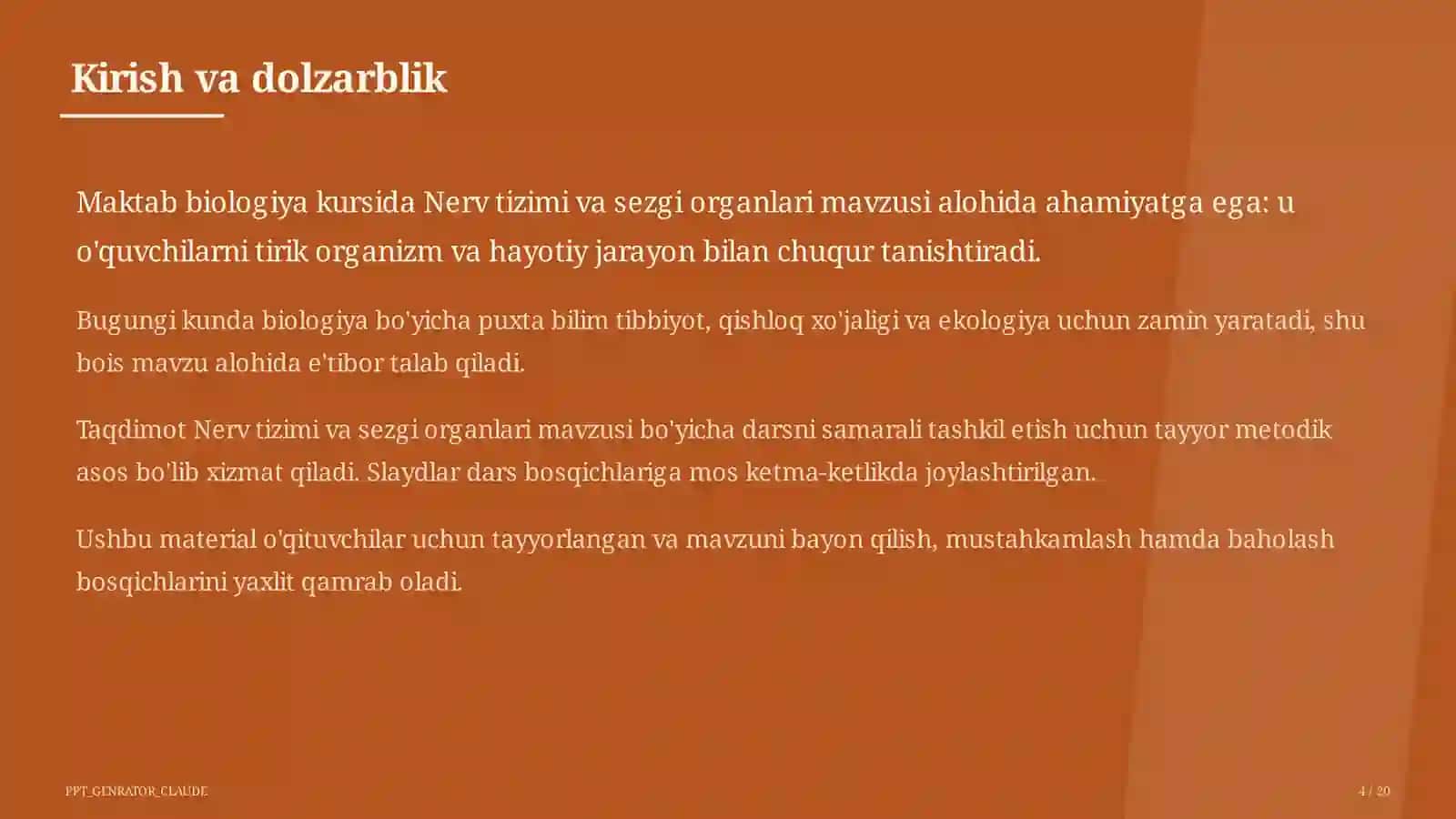 Nerv tizimi va sezgi organlari (8-sinf) 4