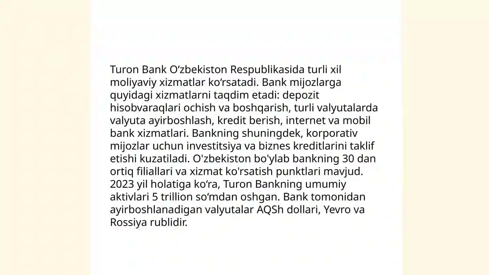 Turon Bank 4