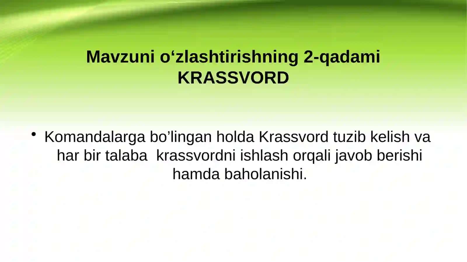YASHIL IQTISODIYOTNI BAHOLASH AMALIYOTI VA INDIKATORLARI 4