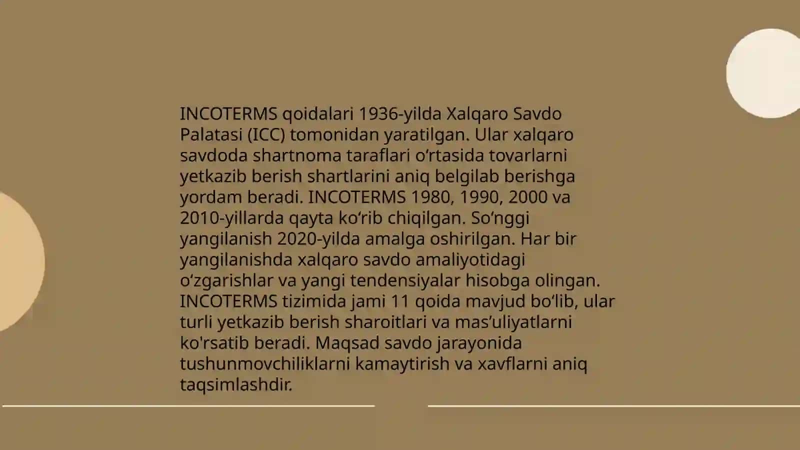 INCOTERMS qoidalari va ularning amaliy qo‘llanilishi 4