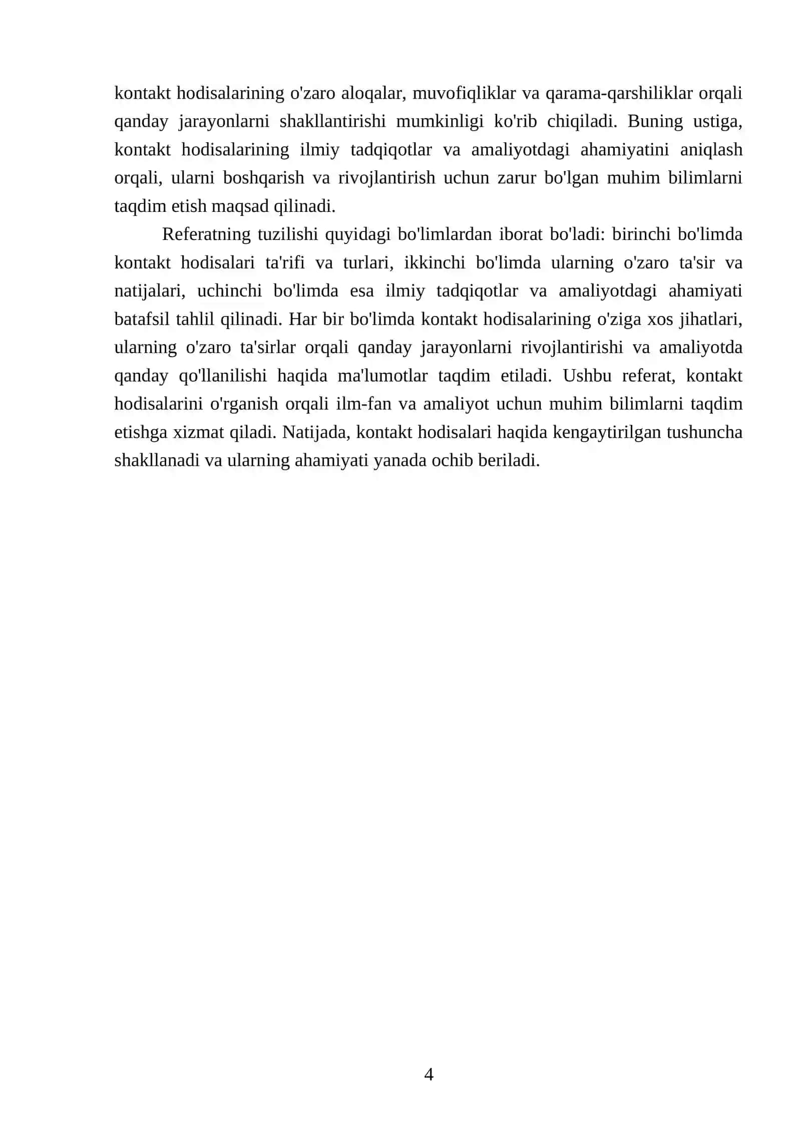 Kontakt hodisalari 4