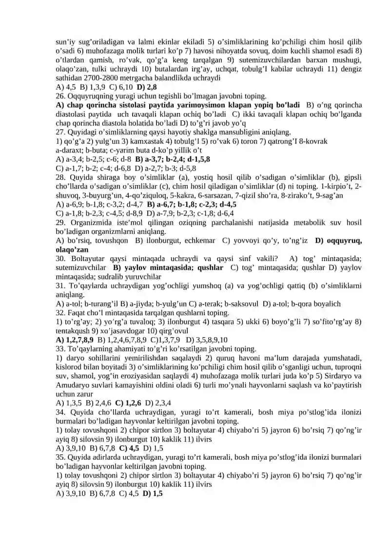 11-sinf test 4